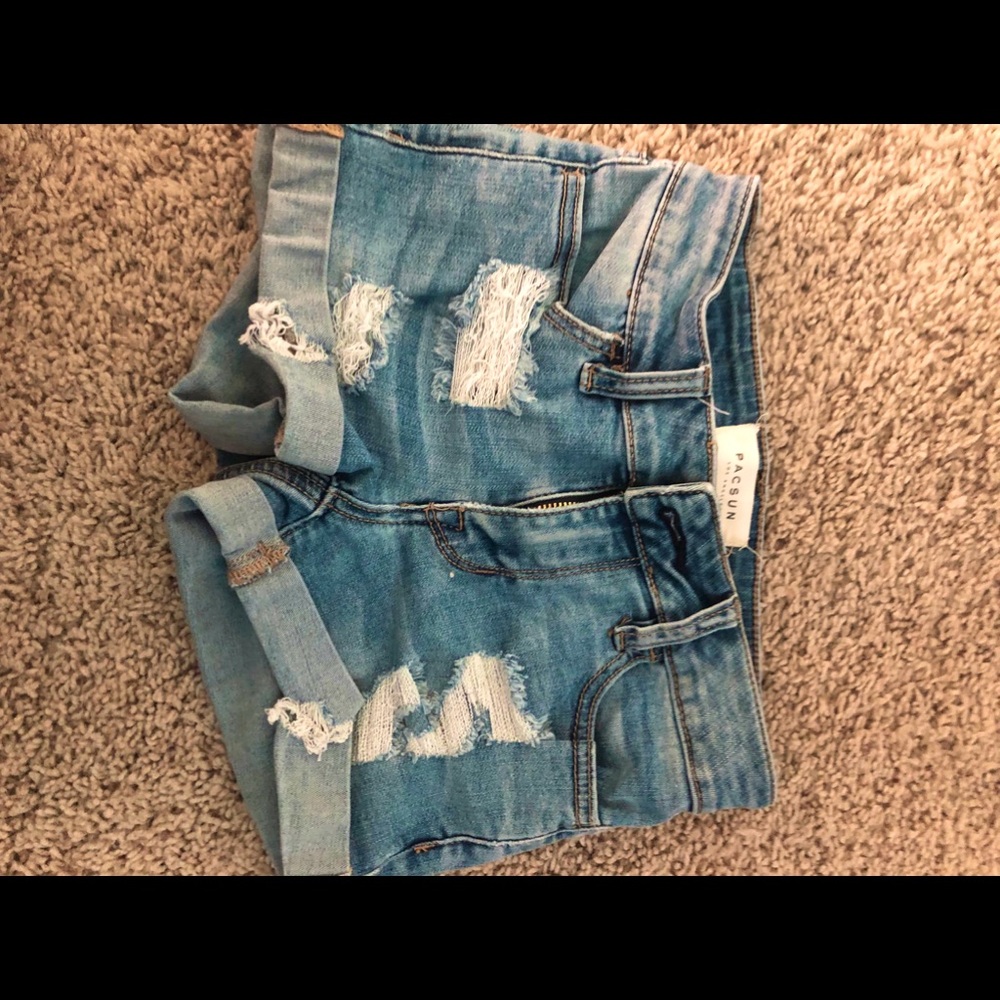Shorts with rips